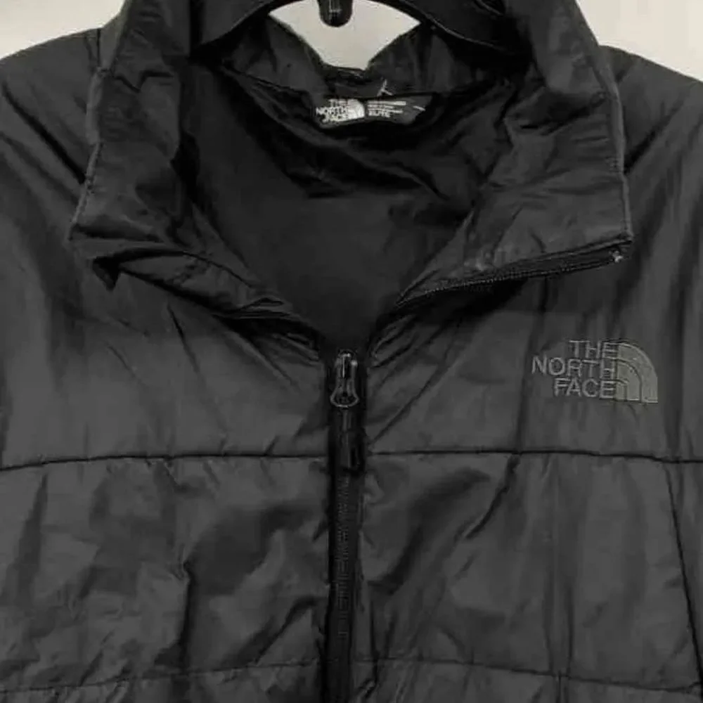 The North Face Mens Bombay Black Quilted Insulated Puffer Jacket Coat Size XL
